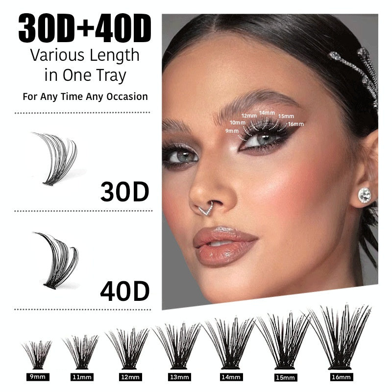 DIY Lash Extension Clusters – Faux Mink Lashes